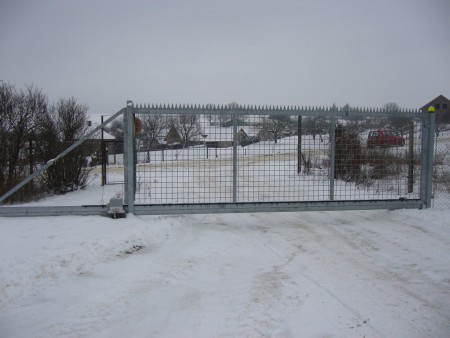 Automatická brána na prozvonění